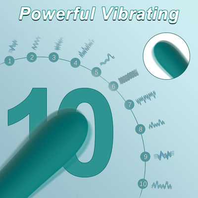 10 Modes Silicone Remote Bullet Vagina Ass Toy G Spot Vibrator Dildo