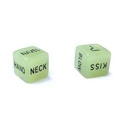 30g Adult Plastic Vibrator Sex Toy Decompression Sex Love Couple Sexy Dice Games