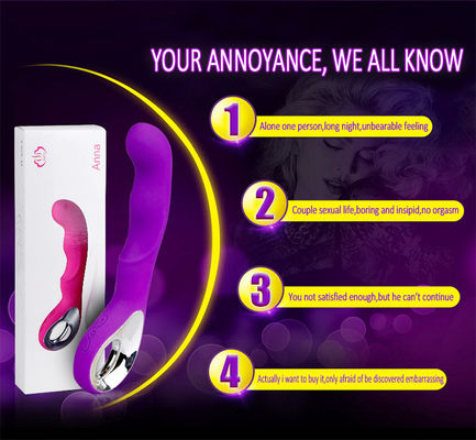 G Spot Women Female Sex Vibrators Toy USB Rechargeable  Clit Orgasm Squirt Massager