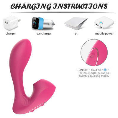 Clitoral Sucking Female Sex Vibrators Remote Control Vibrator Toy 300g