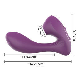 Clitoral Sucking Female Sex Vibrators Remote Control Vibrator Toy 300g