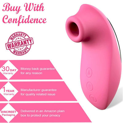 Female 150g Clitoral Suck Vibrator Clitoral Simulator For Adult
