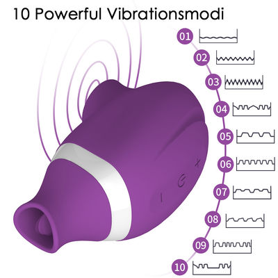 122g Remote Female Sex Vibrators Toy Clitoral Sucking Vibrator 8.5 X 4cm