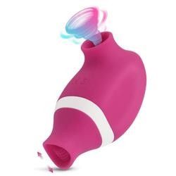 122g Remote Female Sex Vibrators Toy Clitoral Sucking Vibrator 8.5 X 4cm