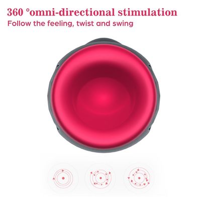 250g Real Vagina Male Masturbator Toy Cup Automatic Piston Telescopic Heating