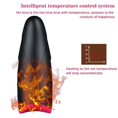 250g Real Vagina Male Masturbator Toy Cup Automatic Piston Telescopic Heating