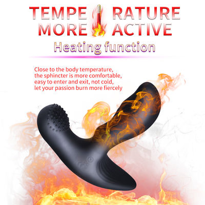 Remote Control Male Masturbator Toy Electric Anal Plug Prostate Massager Front Back Court