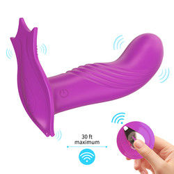 Long Distance Remote Sex Vibrator Women Wireless Sex Toy Panty Vibrator 15cm