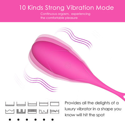 Wireless Remote Control Masturbation Dildo G Spot Silicone Vibrator Egg