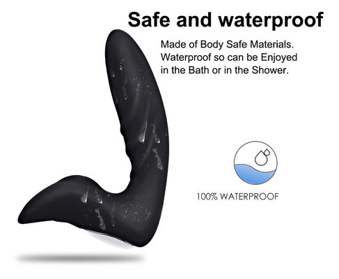 Rotating Electric Male Masturbator Toy Silicone Prostate Massage Porn Vibrator