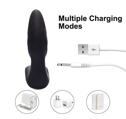 Rotating Electric Male Masturbator Toy Silicone Prostate Massage Porn Vibrator