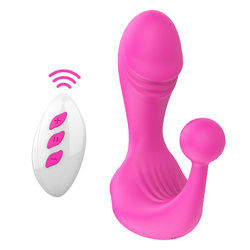400g 15X9X9cm Wireless Vibrator Sex Toy G Spot Dildo Waterproof Prostate Massager Stimulator