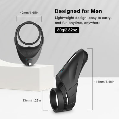 Penis Ring Rechargeable Male Masturbator Toy Anal Masturbator Toy Cock Ring 200g