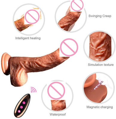 520g Suction Cup Remote Sex Vibrator Sex Toy Dildos For Women Masturbating