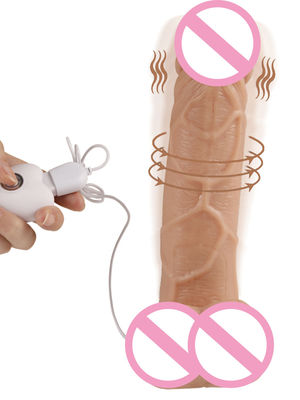 5.3Inch Vibrator Adult Toy Realistic Big Dildo Silicone Penis For Adult Women