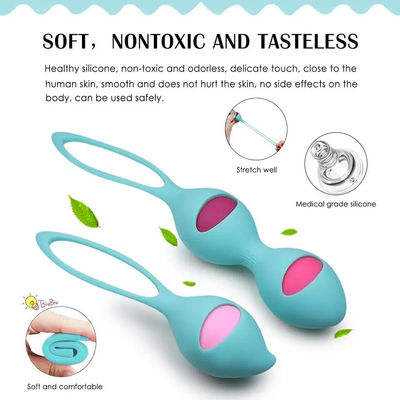 CE Vibrator Adult Toy Kegel Ball 35 X 140mm Women Postpartum Pelvic Floor Tightening