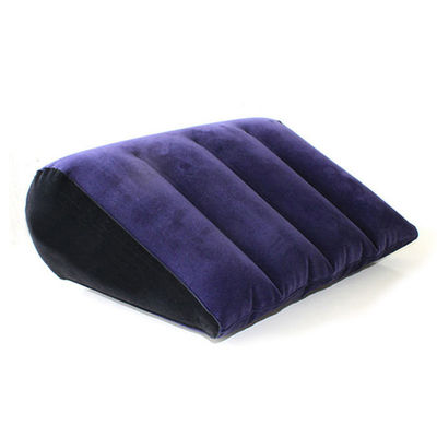 Pvc Vibrator Adult Toy Purple Inflatable Sex Pillow 36 X 16cm