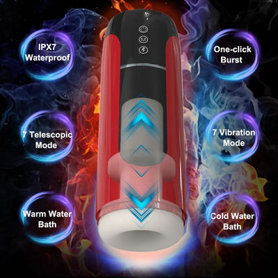 Intelligent Heating Automatic Male Masterbater Telescopic Rotating Male Masturbation Cup