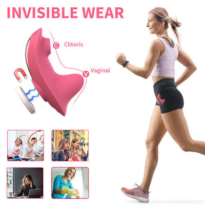 Underwear Sexy Adult Sex Vibrators Panty Clitoris Sucker Toy For Female 9cm X 4.3cm