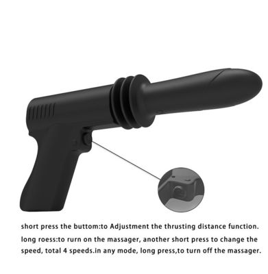 Mini Pistol Shaped Vibrator Sex Toy Automatic Thrusting Sex Machine Clitoris Sex Toy