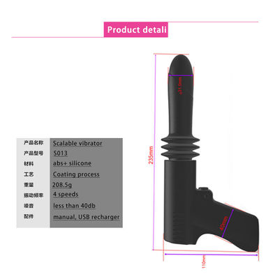 Mini Pistol Shaped Vibrator Sex Toy Automatic Thrusting Sex Machine Clitoris Sex Toy