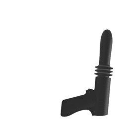 Mini Pistol Shaped Vibrator Sex Toy Automatic Thrusting Sex Machine Clitoris Sex Toy