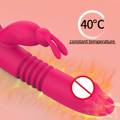 12 Frequency Vibrator Sex Toy Usb Rechargeable Female Stimulator Dildo Telescopic Heating