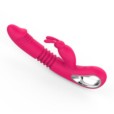 12 Frequency Vibrator Sex Toy Usb Rechargeable Female Stimulator Dildo Telescopic Heating