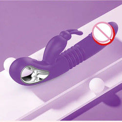 12 Frequency Vibrator Sex Toy Usb Rechargeable Female Stimulator Dildo Telescopic Heating