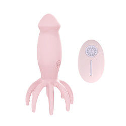 Cute Mini G Spot Vibrators 8 Finger Octopus Vibrator Scalp Head Massager