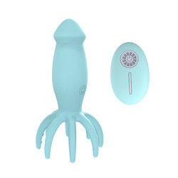 Cute Mini G Spot Vibrators 8 Finger Octopus Vibrator Scalp Head Massager