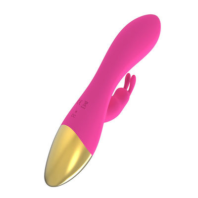 Rechargeable G Spot Sex Toys Waterproof Rabbit Clit Massager Vibrator For Women