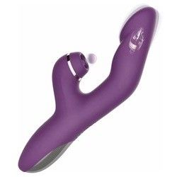 Rechargeable G Spot Sex Toys Waterproof Rabbit Clit Massager Vibrator For Women