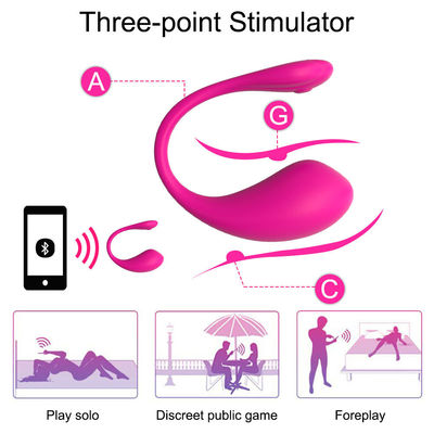 Wireless Smart Vibrator Sex Toy 250g App Control Mini Love Jump Egg Vibrator For Women