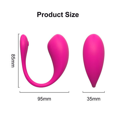 Wireless Smart Vibrator Sex Toy 250g App Control Mini Love Jump Egg Vibrator For Women