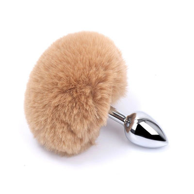 Metal Sex Thrusting Butt Plug Steel Toys Cola Fox Tail Anal Plug Set Butt Plug For Men
