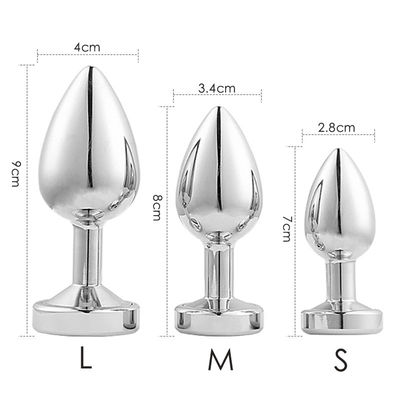 Sexy Wearable Mens Masturbation Toy Butt Plug Light Up Led Flashing Light