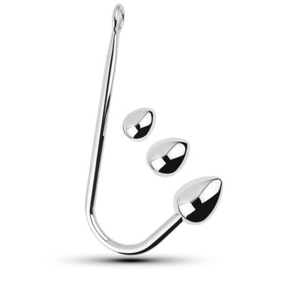 Cage Anal Plug Sex Toys Stainless Steel Anal Toy For Men Hooks Cock Set With Adjustable Ball