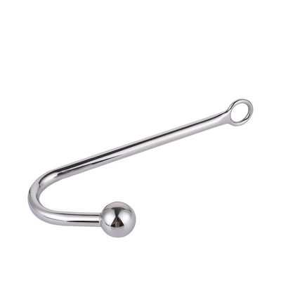 115g Men Anal Toy Hook With Ball Bondage Cock Stainless Steel For Men