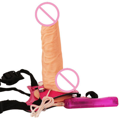 Lesbian Huge Realistic Sex Silicon Product Penis Strap On Dildo  Harness For Man Women