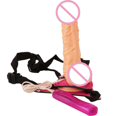 Lesbian Huge Realistic Sex Silicon Product Penis Strap On Dildo  Harness For Man Women