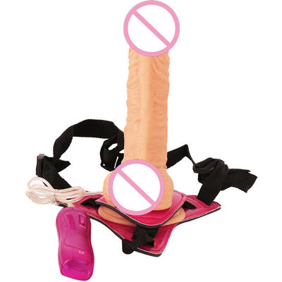 Lesbian Huge Realistic Sex Silicon Product Penis Strap On Dildo  Harness For Man Women