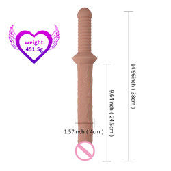 15Inch Soft Pvc Realistic Dildo Realistic Sword Shape Dildo