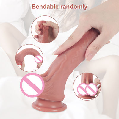 8.26Inch Realistic Dildo Artificial Penis Xnxx Sex Toy Fist Porno Dildo For Men Vagina