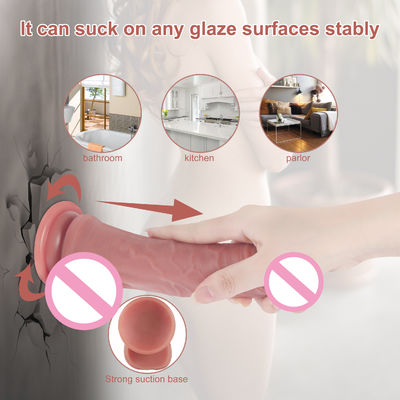 8.26Inch Realistic Dildo Artificial Penis Xnxx Sex Toy Fist Porno Dildo For Men Vagina