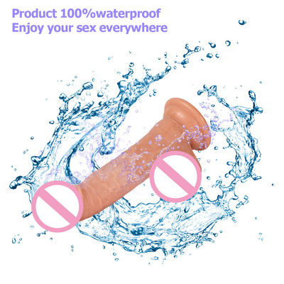 Homemade 7.48inch Realistic Silicone Dildo 7.48in Female Dildo Vibrator