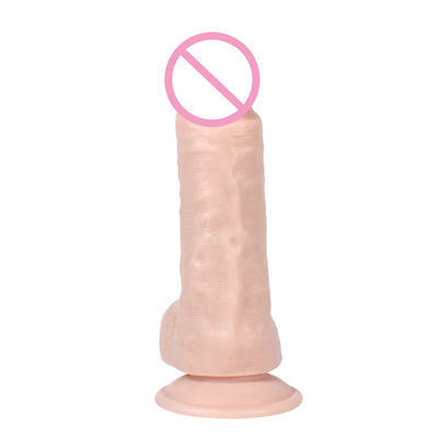 Flesh Penis Male Realistic Dildo 17.5 X 3.5cm Adult Women Sex Toys Liquid Soft Silicone