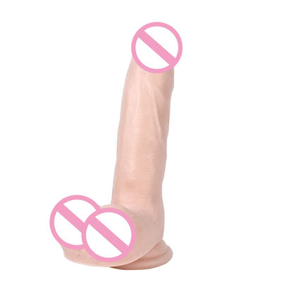 S-WBC10031 Pvc Super Soft Dildo Huge Soft Dildo ROHS Strong Suction Cup