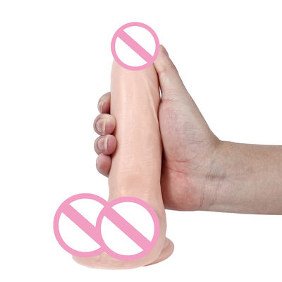 S-WBC10031 Pvc Super Soft Dildo Huge Soft Dildo ROHS Strong Suction Cup