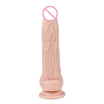 Female Realistic Dildo Clear Silicone Dildo Silicone Rubber Sex Toys